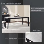 Load image into Gallery viewer, 1+6 Seater Dining Set with Elke Chairs Package