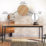 Load image into Gallery viewer, 1+6 Seater Dining Set with Narumi Chairs ā Natural Black