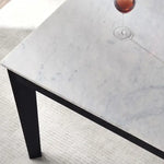 Load image into Gallery viewer, 1+6 Seater Marble Dining Set with Elke Chairs ā White (Marble Top)
