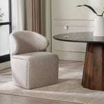 Load image into Gallery viewer, 1+8 Seater Dining Set with Hemper Chairs, Engineered Wood Frame ā Brown