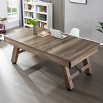 Load image into Gallery viewer, 3 in 1 8ft Pool Billiard Table + Household Table Tennis Table + meeting or dining table Multi Function Game Table-GCC Home Center