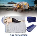 Load image into Gallery viewer, 180CM bag length, cap is 30CM long Outdoor Camping Summer Camping Sleeping Bag-GCC Home Center