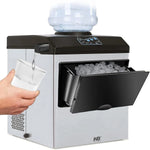 Load image into Gallery viewer, Arabian Mall 2-in-1 Countertop Ice Maker and Cold Water Dispenser (48LBS/24H, 12 Pcs in 10 Mins, Stainless Steel