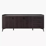 Load image into Gallery viewer, 2 Meter 3-Door Sintered Stone Top Large Sideboard with 3 Drawers