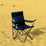 Load image into Gallery viewer, 2 Pcs Portable Folding Beach Chair Multi-Purpose Camping Chair for Adult, Lightweight Patio Chair for Outdoor, Supports 110kgs Load With Carry Bag-GCC Home Center