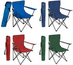 Load image into Gallery viewer, 2 Pcs Portable Folding Beach Chair Multi-Purpose Camping Chair for Adult, Supports 110kgs Load With Carry Bag-GCC Home Center