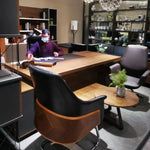 Load image into Gallery viewer, 2-Piece Cross-Leg Nesting Table Set for Stylish & Space-Saving Interiors