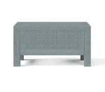 Load image into Gallery viewer, 2-Seater Grey Rattan Outdoor Sofa Set – 2 Armchairs with Cushions & Coffee Table, Weather-Resistant Garden, Patio & Balcony Furniture with Cup Holders**