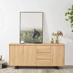 Load image into Gallery viewer, 3-Door Sideboard with 3 Drawers