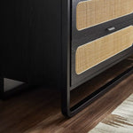 Load image into Gallery viewer, 3-Drawer Dresser With Mirror, Modern Design Engineered Wood Dressing Table For Bedrooms-GCC Home Center