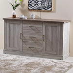 Load image into Gallery viewer, 3-Drawer Sideboard Buffet with 2 Doors