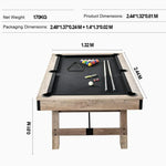 Load image into Gallery viewer, 3 in 1 8ft Pool Billiard Table + Household Table Tennis Table + meeting or dining table Multi Function Game Table-GCC Home Center