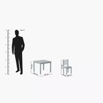 Load image into Gallery viewer, 3-Piece Kidsβ Study Table and Chair Set