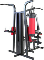 Load image into Gallery viewer, 3 Station Multi Gym Cable Machine: Complete Home & Commercial Gym Solution