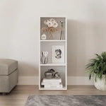 Load image into Gallery viewer, 3-Tier Wooden Bookcase – Display & Storage Shelf Unit