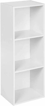 Load image into Gallery viewer, 3-Tier Wooden Bookcase – Display & Storage Shelf Unit