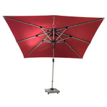 Load image into Gallery viewer, 3m x 3m Cantilever Parasol Umbrella with 80kg Marble Base