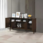Load image into Gallery viewer, 4-Door Sideboard Whit Adjustable Shelves