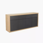 Load image into Gallery viewer, 4-Door Sideboard with 4 Drawers