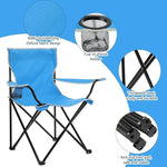 Load image into Gallery viewer, 4 PACK Portable Folding Beach Chair Multi-Purpose Camping Chair for Adult, Lightweight Chair for Outdoor-GCC Home Center