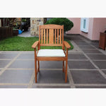 Load image into Gallery viewer, 4-Piece Outdoor Sofa Set ā Engineered Wood with Cushions