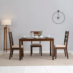 Load image into Gallery viewer, 4-Seater Dining Set β Cappuccino Finish