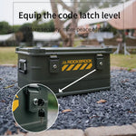 Load image into Gallery viewer, 50L for Rockbrook High Quality Portable Metal Kitchen Container Weatherproof Outdoor Aluminum Camping Storage Box