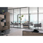 Load image into Gallery viewer, 55 inch Wide Rectangle Coffee Table for Office Room , Double-Deck Design | Spacious Storage