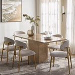 Load image into Gallery viewer, 6-Seater Marble Top Dining Table-GCC Home Center