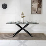 Load image into Gallery viewer, 6-Seater Sintered Stone Top Dining Set β Grey