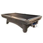 Load image into Gallery viewer, 9-6-2G Billiard table, Natural Slate Solid Wood Billiards Tables 9FT Pool Table-GCC Home Center