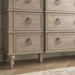 Load image into Gallery viewer, 9-Drawer Dresser with Mirror, Elegant Vanity Table For Traditional Bedroom-GCC Home Center