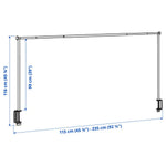 Load image into Gallery viewer, Adjustable Decorating Table Rod, Black (115β235 Γ 116 cm)