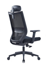 Load image into Gallery viewer, Adjustable Headrest High Back Mesh Computer Desk Chair