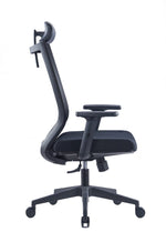 Load image into Gallery viewer, Adjustable Headrest High Back Mesh Computer Desk Chair