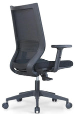 Load image into Gallery viewer, Adjustable Headrest High Back Mesh Computer Desk Chair