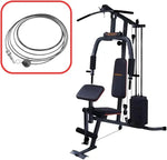 Load image into Gallery viewer, All-in-One Home Gym Machine with 98LBS Dead Weight Stacks for Comprehensive Workouts