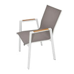 Load image into Gallery viewer, Aluminum Alloy Frame Polyester Back Dining Chair-GCC Home Center