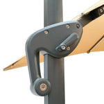 Load image into Gallery viewer, Aluminum Garden Umbrella with Marble Base, Solar Light-GCC Home Center
