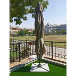 Load image into Gallery viewer, Aluminum Garden Umbrella with Marble Base, Solar Light-GCC Home Center