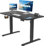 Load image into Gallery viewer, Anovara Standing Desk Height Adjustable Desk Standing Desk 100 X 60cm Adjustable Stand Up Office Computer Desk (Black, 100cm)-GCC Home Center