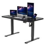 Load image into Gallery viewer, Anovara Standing Desk Height Adjustable Desk Standing Desk 100 X 60cm Adjustable Stand Up Office Computer Desk (Black, 100cm)-GCC Home Center