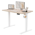 Load image into Gallery viewer, Anovara Standing Desk Height Adjustable Desk Standing Desk 100 X 60cm Adjustable Stand Up Office Computer Desk (Black, 100cm)-GCC Home Center