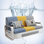 Load image into Gallery viewer, Apartment Furniture Foldable Sofa Bed Storage Modern Folding Adjustable Sofa Bed For Living & Bed Room (Tricolor, Width158cm)