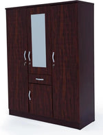 Load image into Gallery viewer, Arabian Mall 3-Door Wooden Wardrobe Cabinet - Modern Engineered Wood