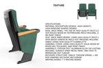 Load image into Gallery viewer, Auditorium Chair – Theater & Cinema Seating with Optional Tablet Arm