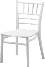 Load image into Gallery viewer, Baby Chair Kids Plastic School Study Chair Chivari Party Chair White Bamboo Design-GCC Home Center