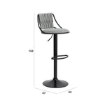 Load image into Gallery viewer, Bar Chair ā Modern Velvet Bar Stool