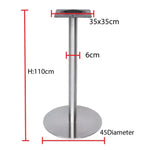 Load image into Gallery viewer, Jilphar Furniture Bar Height 110cm SS Table Base JP3019-GCC Home Center