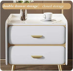Load image into Gallery viewer, Bedside Table Nightstand Solid Wood with 2 Drawers Bedroom Storage Cabinet-GCC Home Center